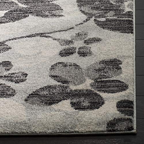 Tapete SAFAVIEH Evoke Collection 5'3" x 7'6" Gris y Dorado miniatura 5