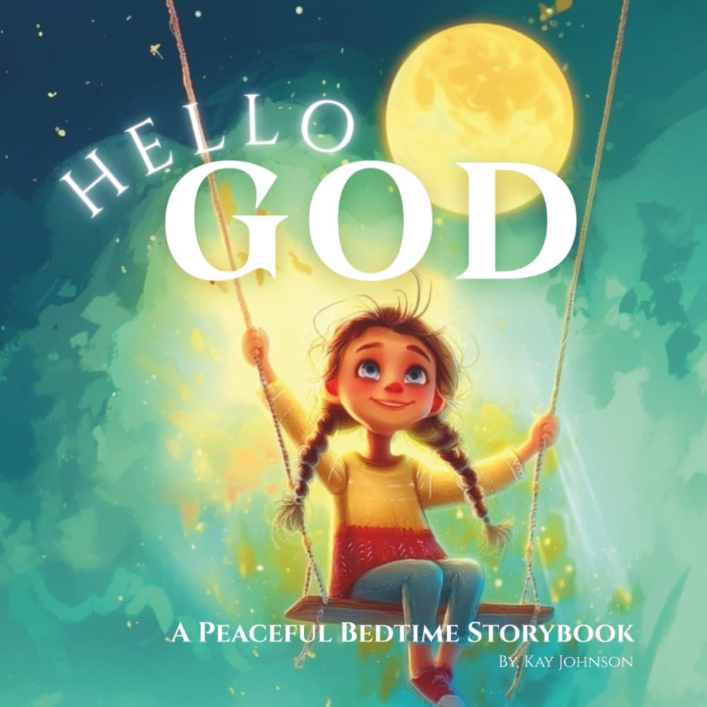 Hello God: A Peaceful Bedtime Storybook, 8.5 X 8.5 Paperback, Picture Book for Young Readers