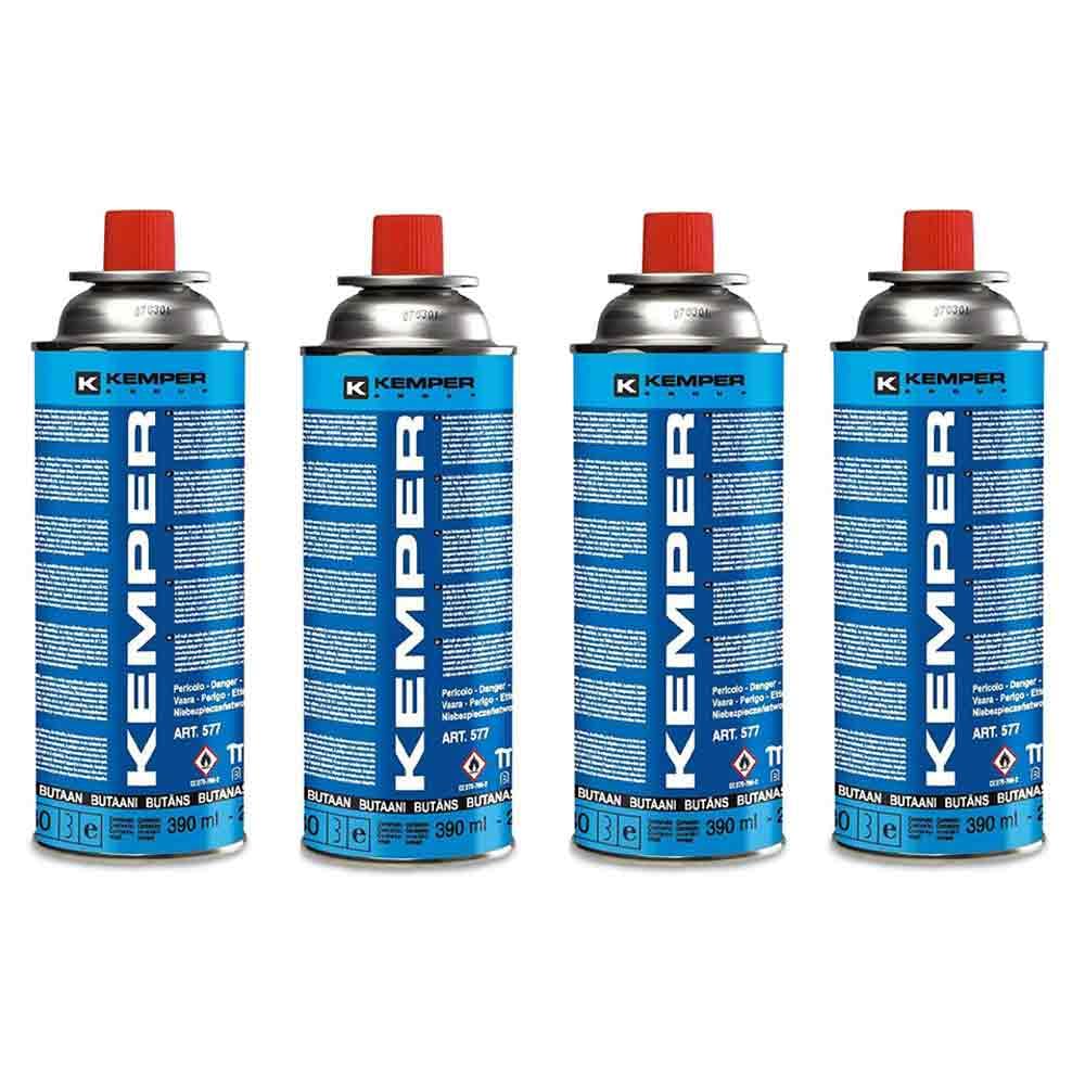 Fornello da campeggio a gas, doppio attacco Bombola GPL o cartuccia Gas Butano, con valigetta portatile, 4 cartucce Incluse, 1 fuoco, potenza 2.200W, fornello outdoor cucina per esterno