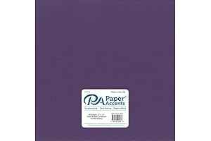 PA Paper Accents Purple Majesty 12x12 Scrapbook Paper, 25-pack