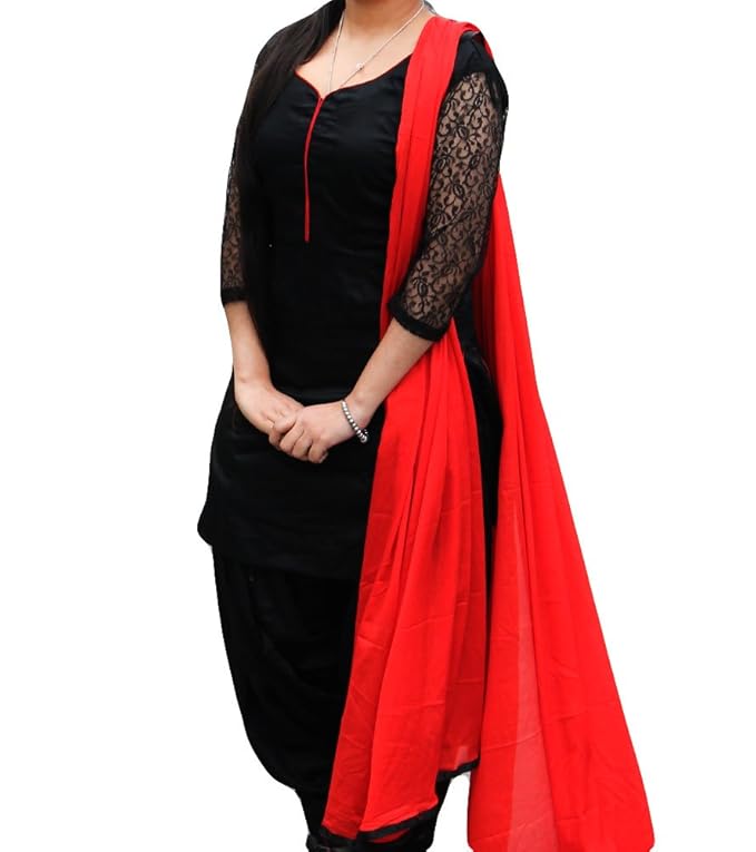 black punjabi suits