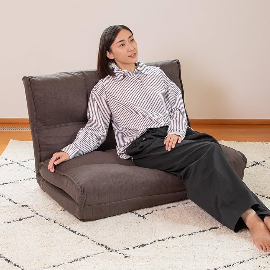 SUWALABO スワラボ ソファ lehti レフティ　リクライニング　ロー Amazon｜SUWALABO スワラボ ソファ lehti(レフティ) 座面が広がる