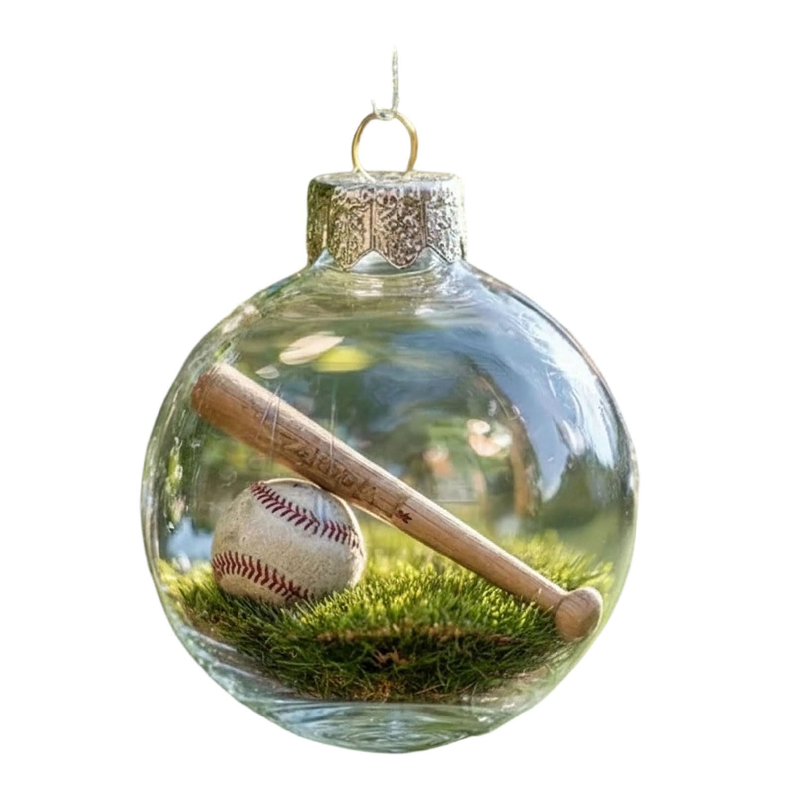 Kalttoy Shatterproof Acrylic Christmas Tree Ornament Safe Modern Christmas Ball for Kids and Pet with Clear Designs Unbreakable Holiday Decorations