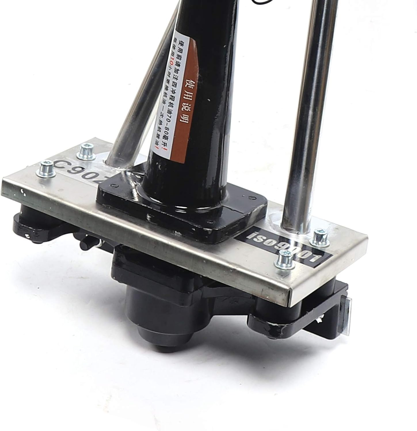 35.8CC Gas Concrete Screed Engine, 4 Stroke Gasoline Concrete Vibration Power Ironing Machine, Cement Surface Levelling Vibrator Vibrating Power Wet Screed Fit, Suitable For Construction Sites