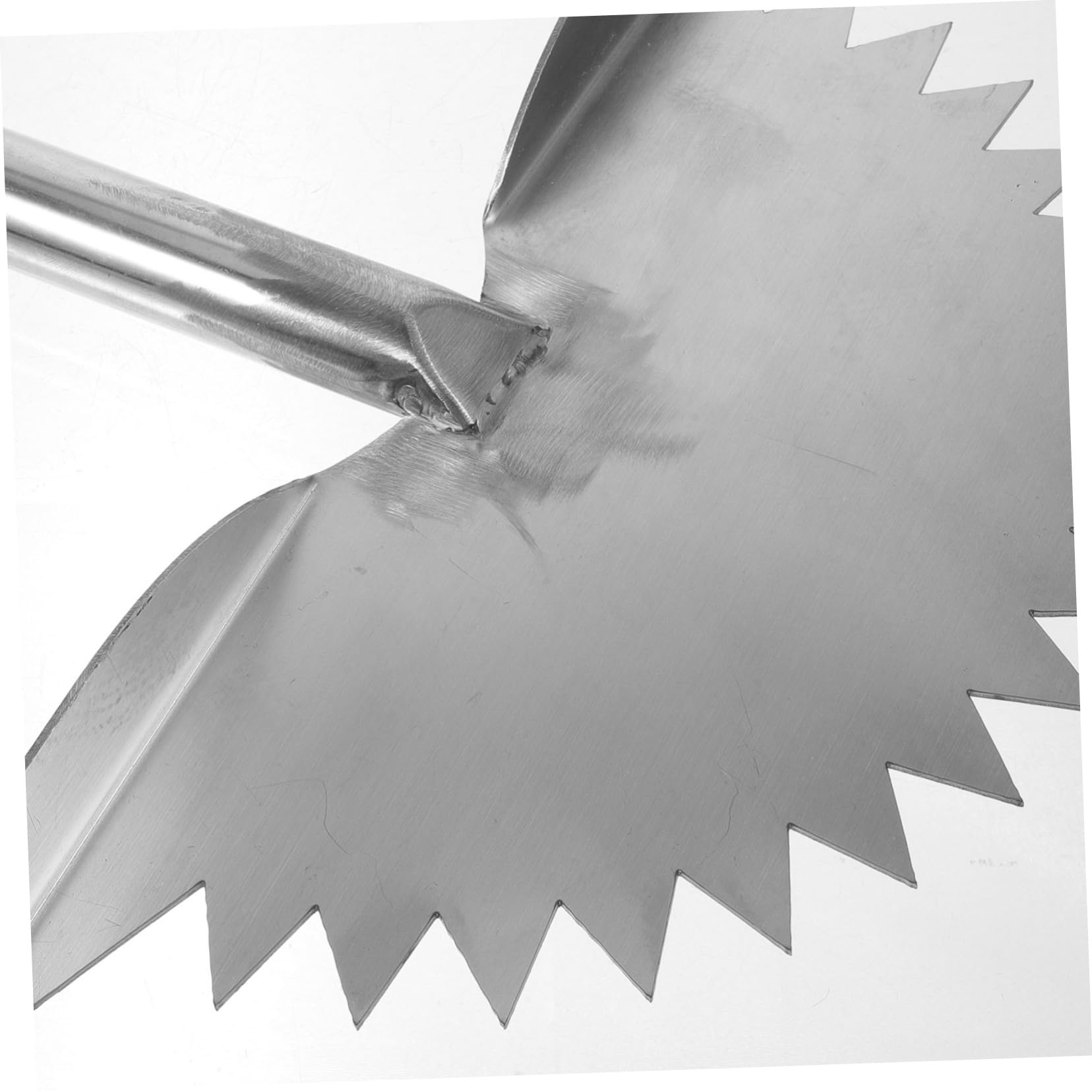 Toyvian Bordatore Manuale per Prato Denti Seghettati Attrezzo da Giardinaggio Manico per Bordi Giardino Bordatore per Resistente in Acciaio Inox