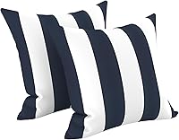 Vista 79 de LVTXIII - Juego de fundas para cojines de sofá, patio o sillón de exteriores, cuadradas y decorativas, 2 unidades de 16" x 16", sin relleno