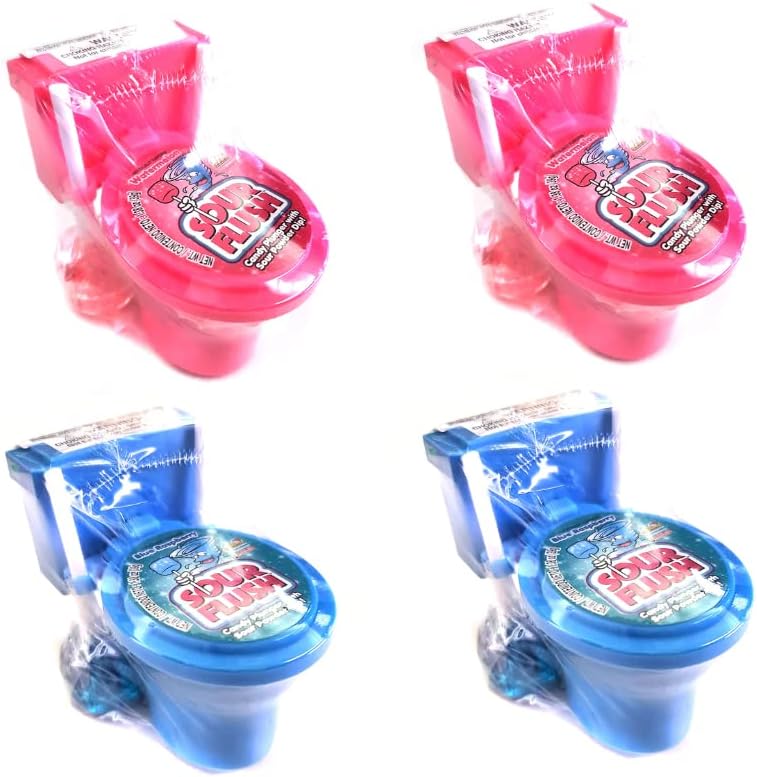 Kidsmania Sour Flush Candy Plunger with Sour Powder Dip 4