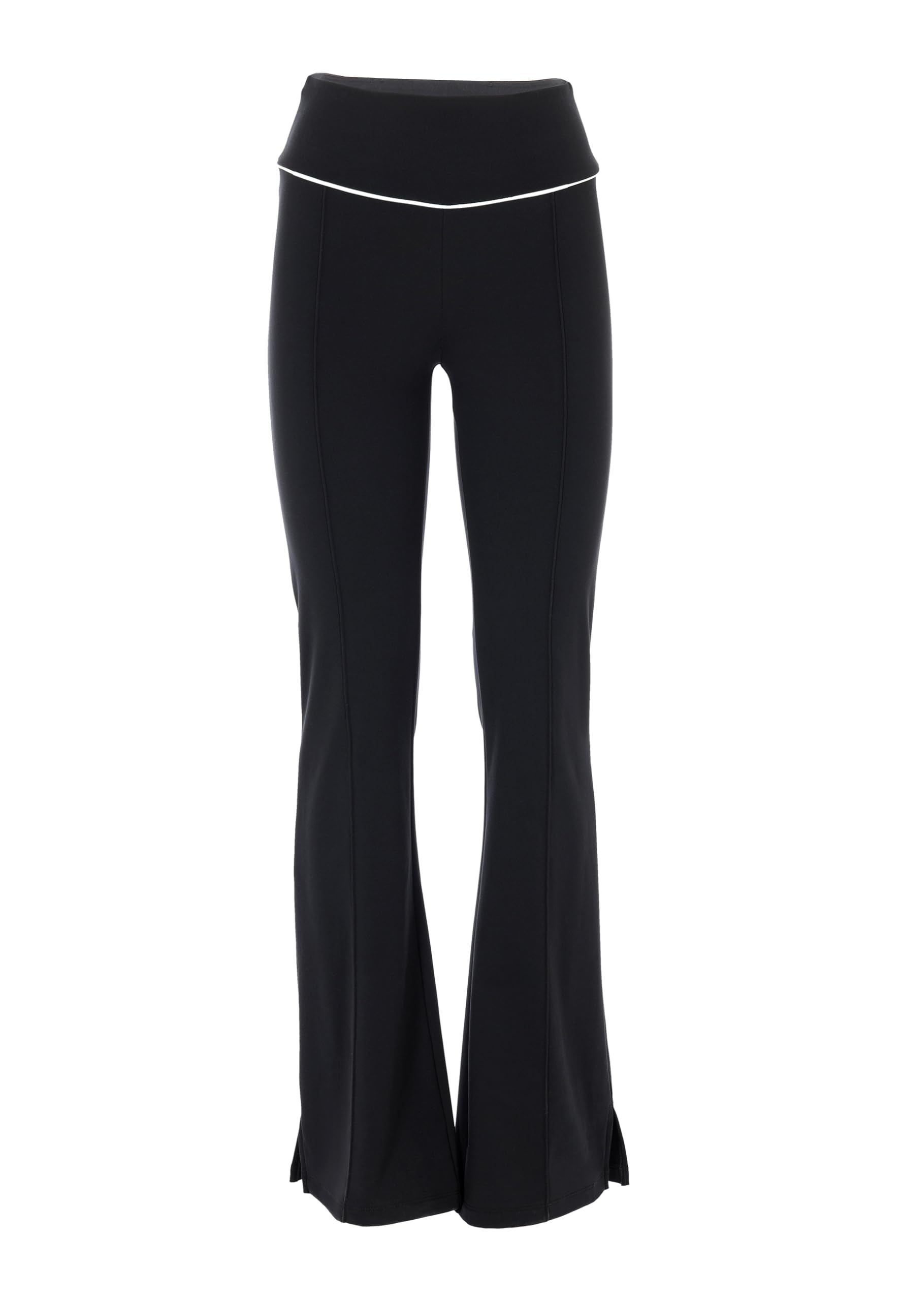 Lovable - Sportivi Aderenti A Zampa in Jersey Morbido E Traspirante - Sport, Yoga, Pilates, Palestra - Active Comfort, Pantaloni Donna