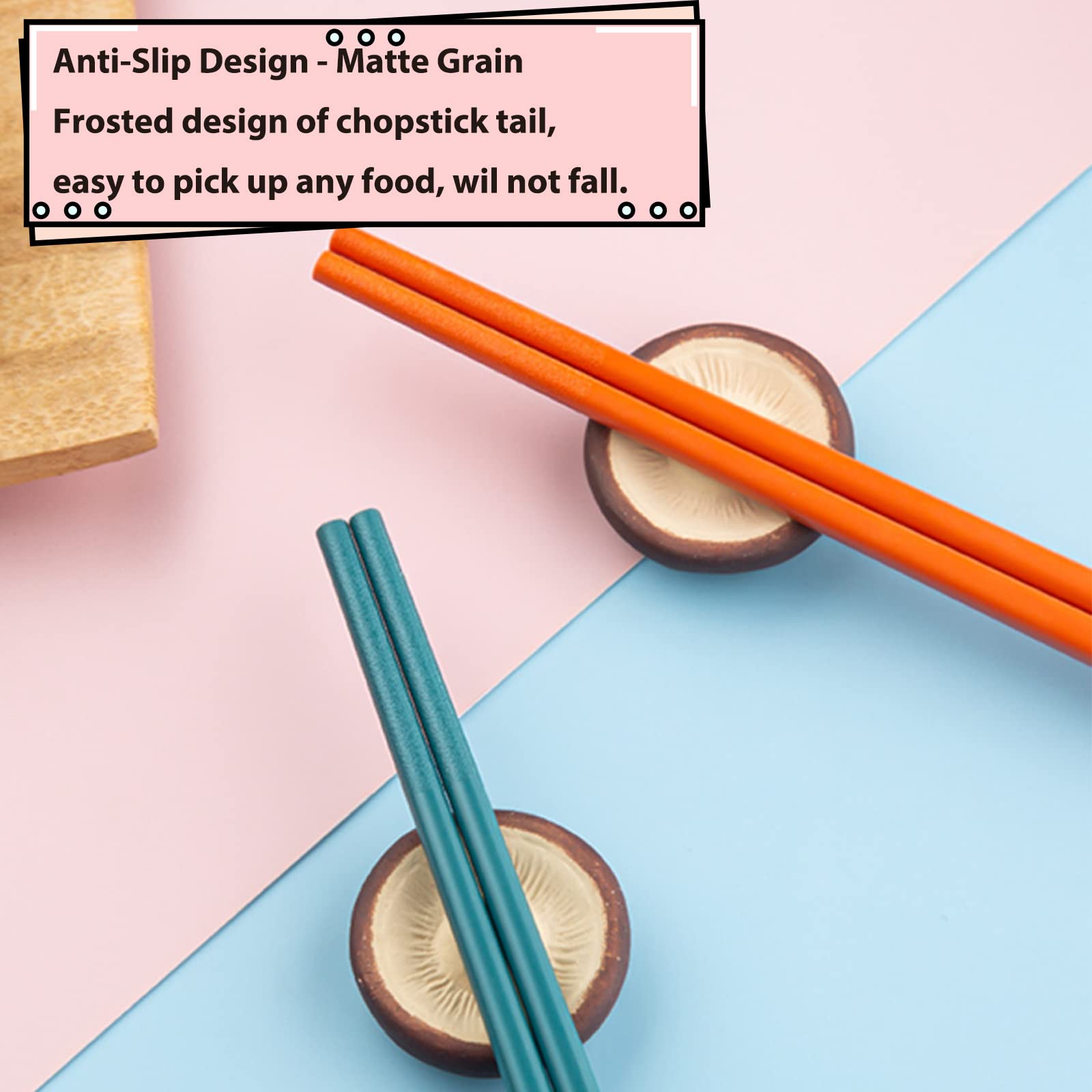 Bacchette Sushi In Legno Naturale - 10 Paia Riutilizzabili | Senza Vernice, Cera O Oli Chimici - Foto 9