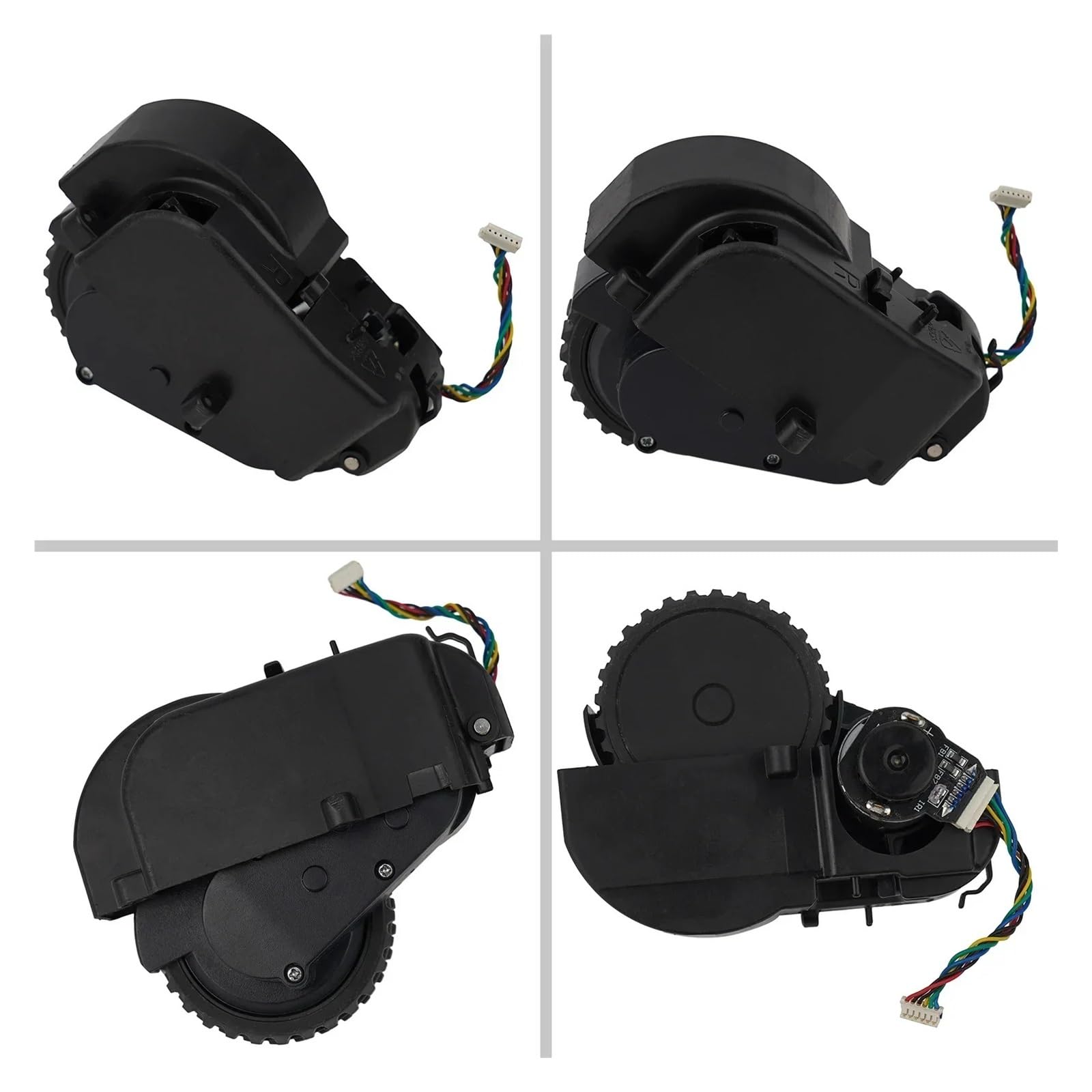Robot Aspirador con Rueda Izquierda Y Derecha con Motor, Compatible con RoboVac, 11 11C, Compatible con Conga, Conjunto De Ruedas Excellence 990(L+r)