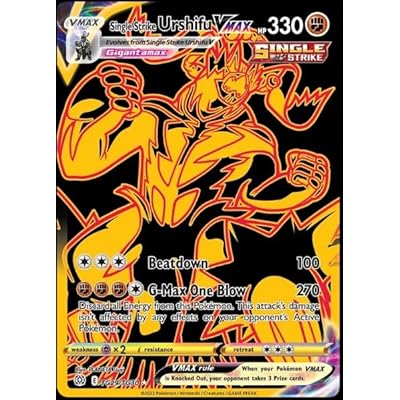 urshifu pokemon card Rapid Strike Urshifu - 044/198 - Chilling Reign