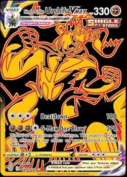 Single Strike Urshifu Vmax - TG29/TG30 - Brilliant Stars