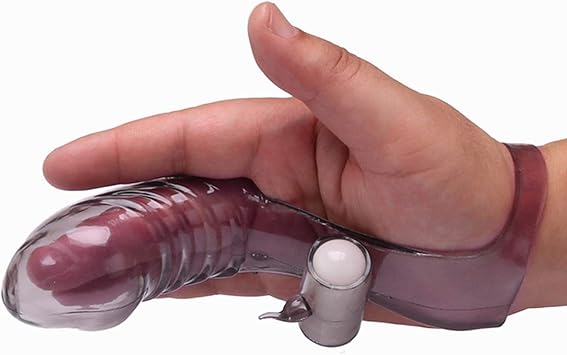 Finger Sleeve Vibrator Female Masturbator G Spot Massage Clit ...