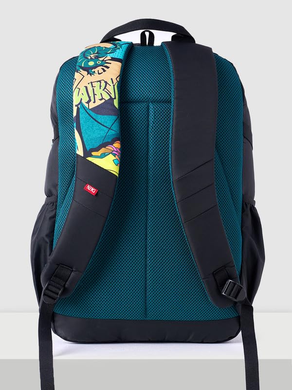 Image of Wiki Stylish Unisex Backpack | Tribe 4 Durable & Lightweight backpack for Men & Women | Laptop Backpack for Office, Gym, Travel (40 Litre, Black)