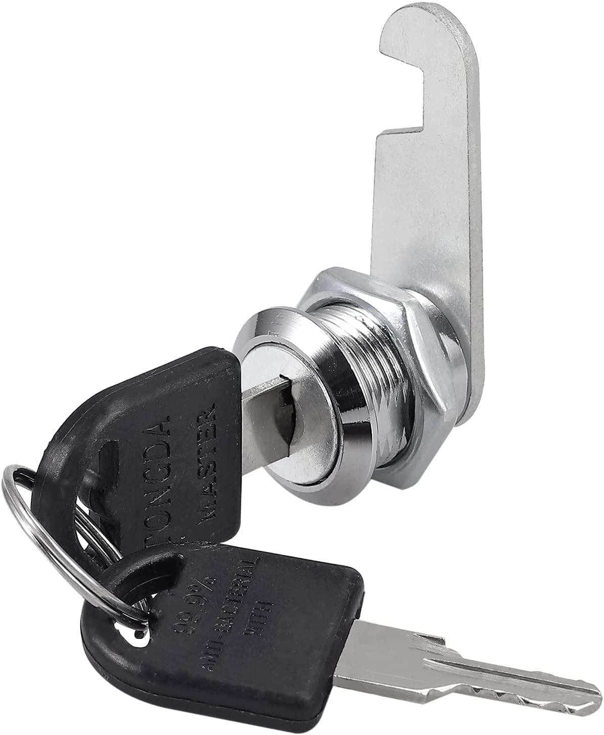 Cylindre, Serrure De Porte À Tour De Pouce Serrure À Cylindre Euro À Tour De Pouce, Serrure À Came 4Pcs 16mm 20mm 25mm 30mm Serrure À Came Porte Baril Tiroir Armoire Boîte Aux Lettres Casier Placard 2