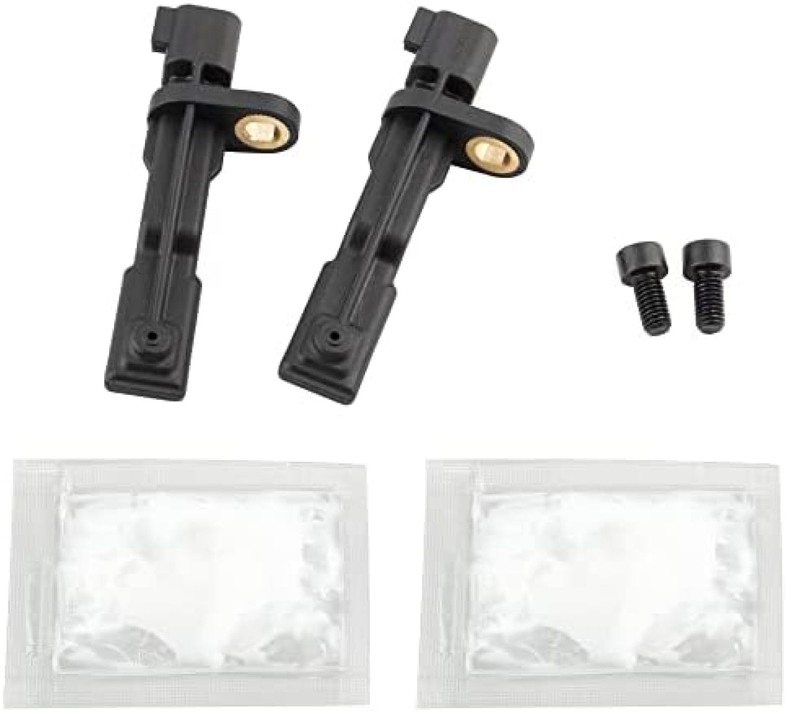 Sensore ABS, sensore di velocità della Ruota, sensore di velocità ABS, 4 Pezzi, Sinistro e Destro, per 2008-2017, per Jeep Wrangler 3.6L 3.8L, per 2018 Wrangler Jk68003281Aa Als1918 695900