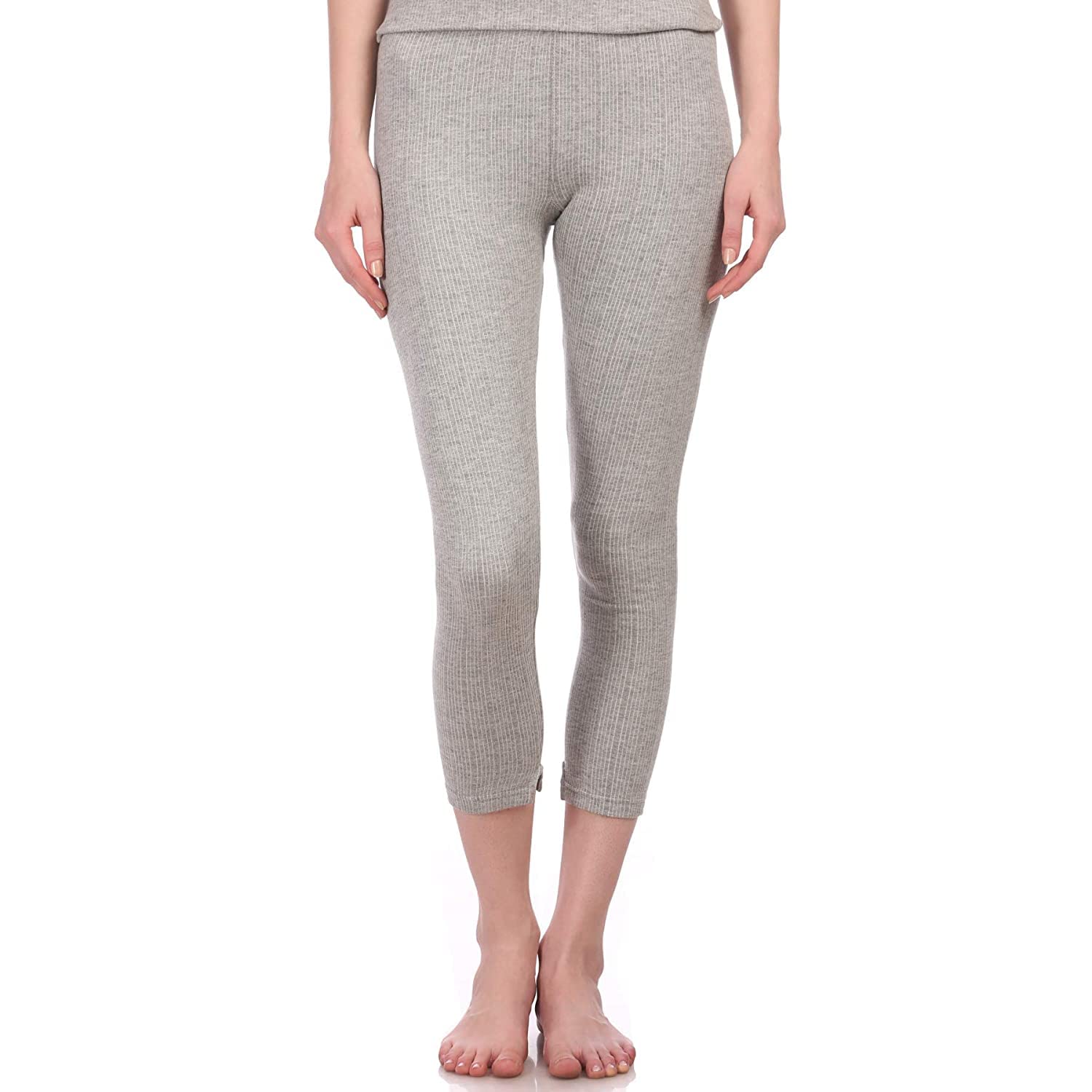 Women (Ladies) Thermal Leggings/Lower - Ultra Warm and Comfortable Winter Bottoms Warmer in Grey Color .It is A 1-pc Pack!!-image-28