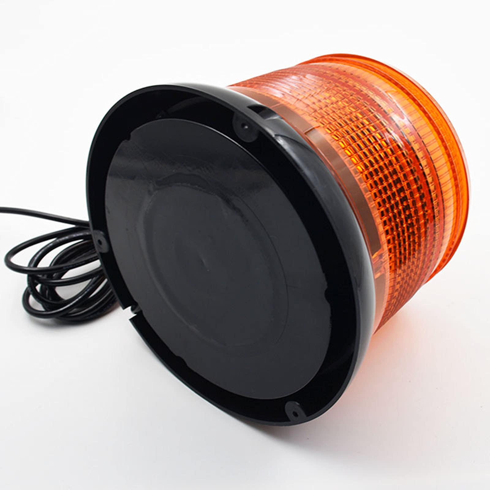 TIM-LI Luz De Baliza LED De 12 V-24 V, Lámpara De Precaución Estroboscópica De Advertencia De Emergencia con Base Magnética, para Tractor De Carretilla Elevadora De Vehículos