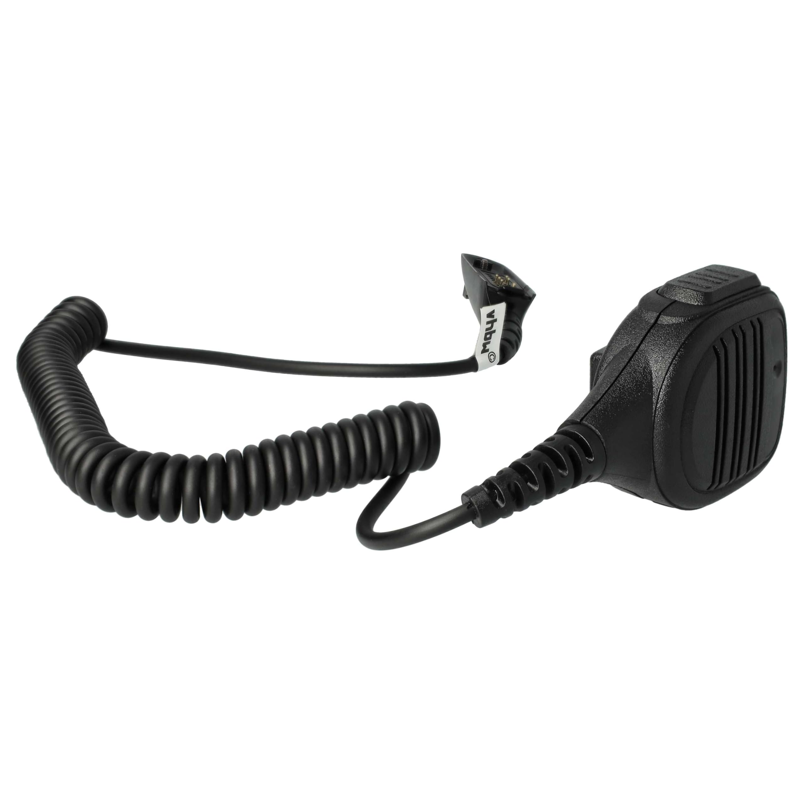 vhbw Microphone Haut-Parleur Compatible avec Motorola GP338, GP339, GP328, GP329, GP340, GP360, GP1280, GP140, GP320, GP640, GP380 Radio