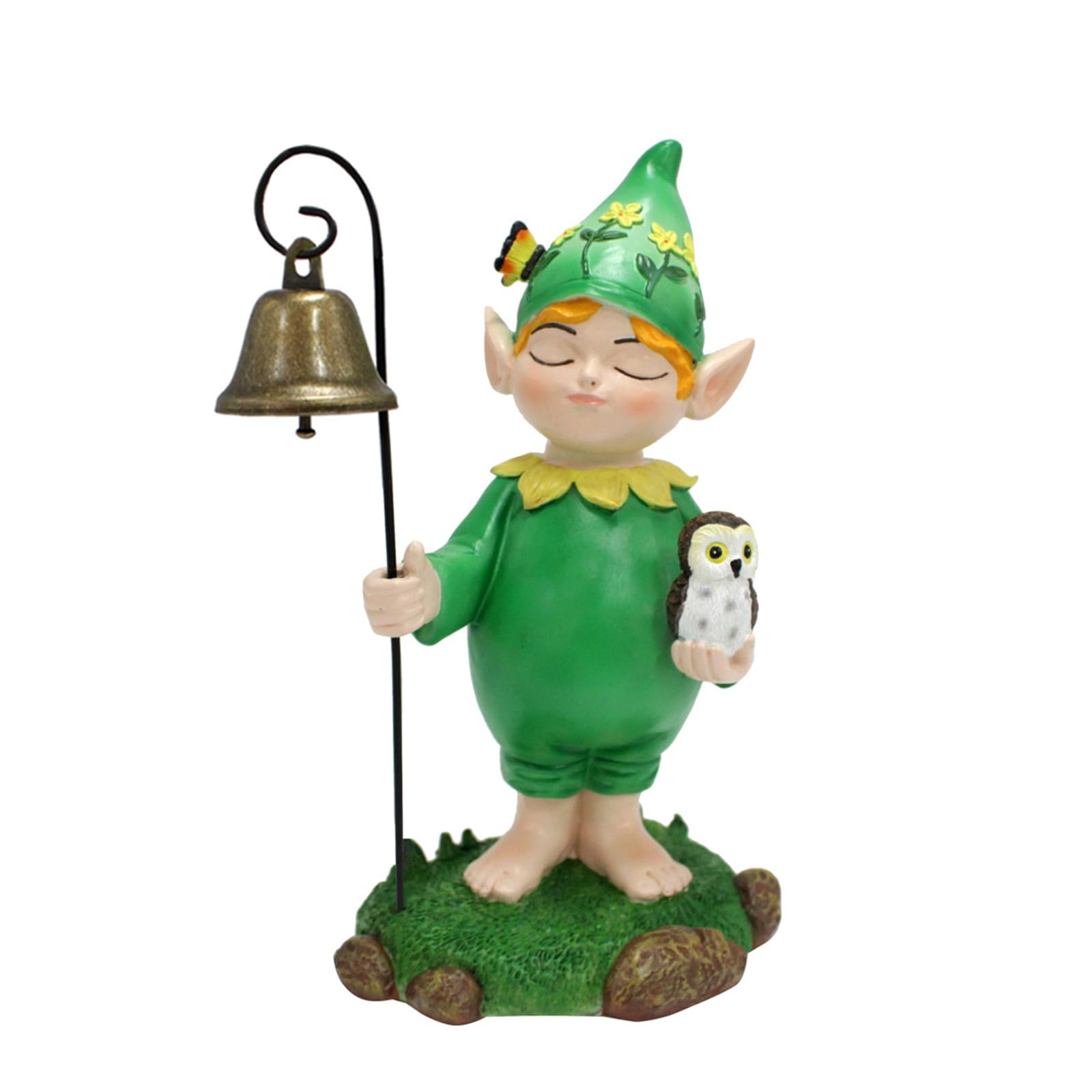 Ornement Fées et Cloches Hibou Idée Cadeau Maison et Salon