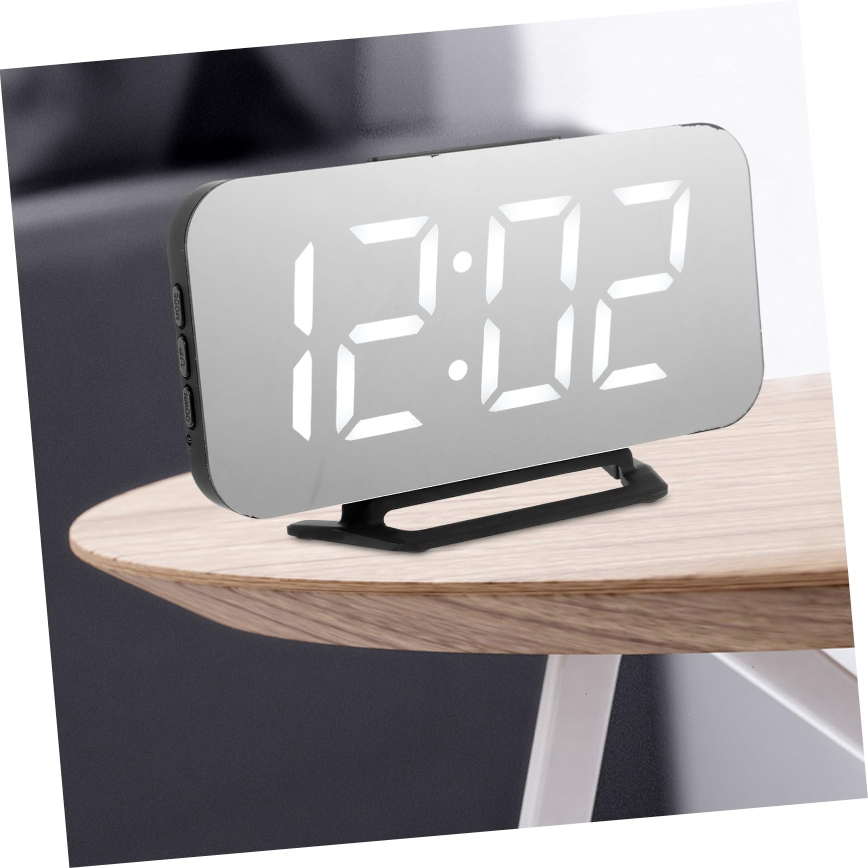 MAGICLULU Sveglia Digitale con Display LED e Luminoso Funzione Snooze e Dimmer Regolabile Due Porte USB per Caricare Dispositivi per Camera da Letto e Scrivania Stili multipli
