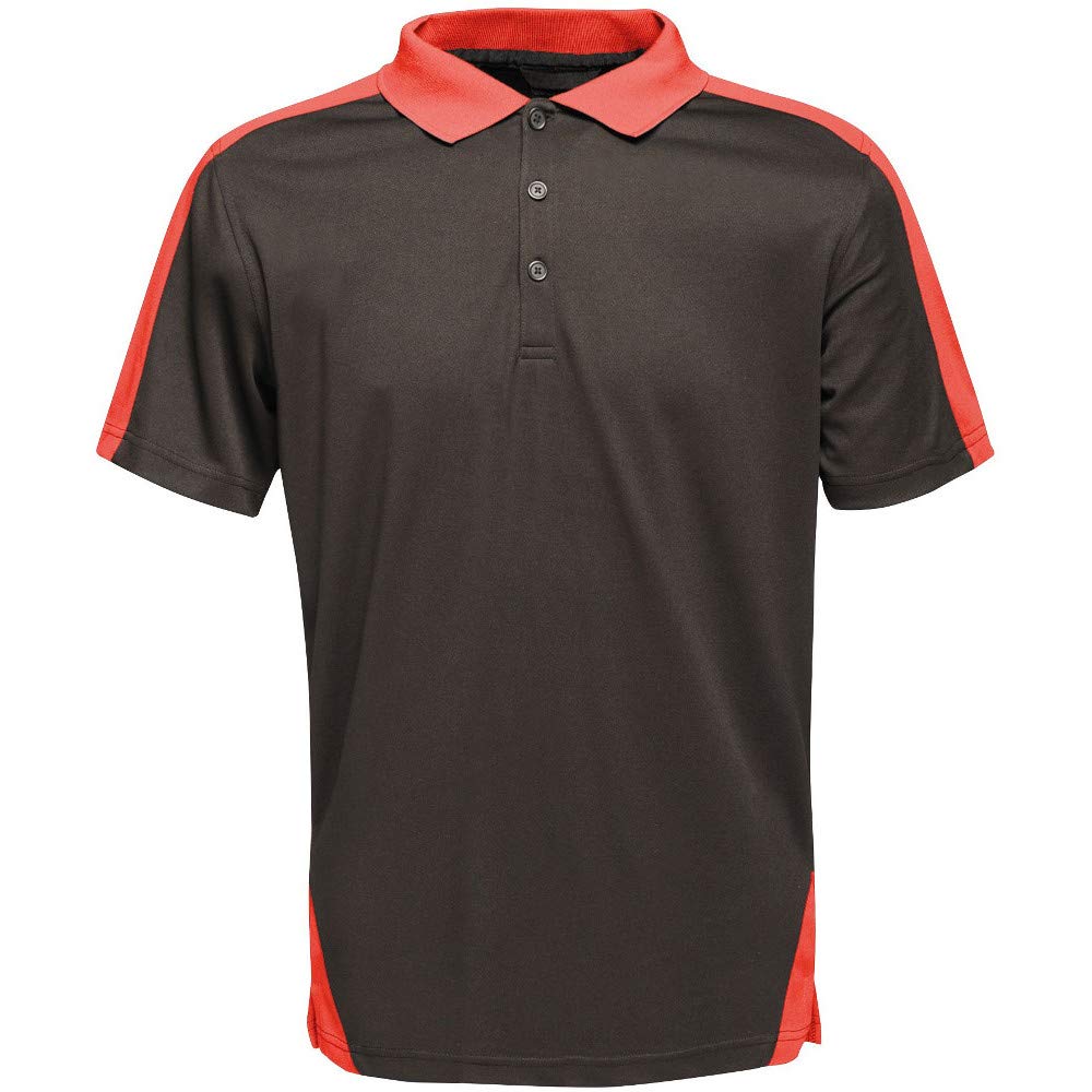 Regatta Professional Contrast Coolweave Wicking Polo Shirt, Quick Dry & Side Vents - Perfect for Workwear, Outdoor Activities