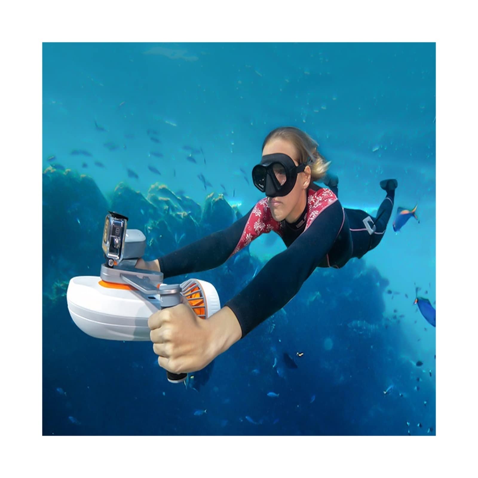 Propulsore Subacqueo Immersione Nuoto Riprese Subacquee Booster Attrezzatura Subacquea Portatile