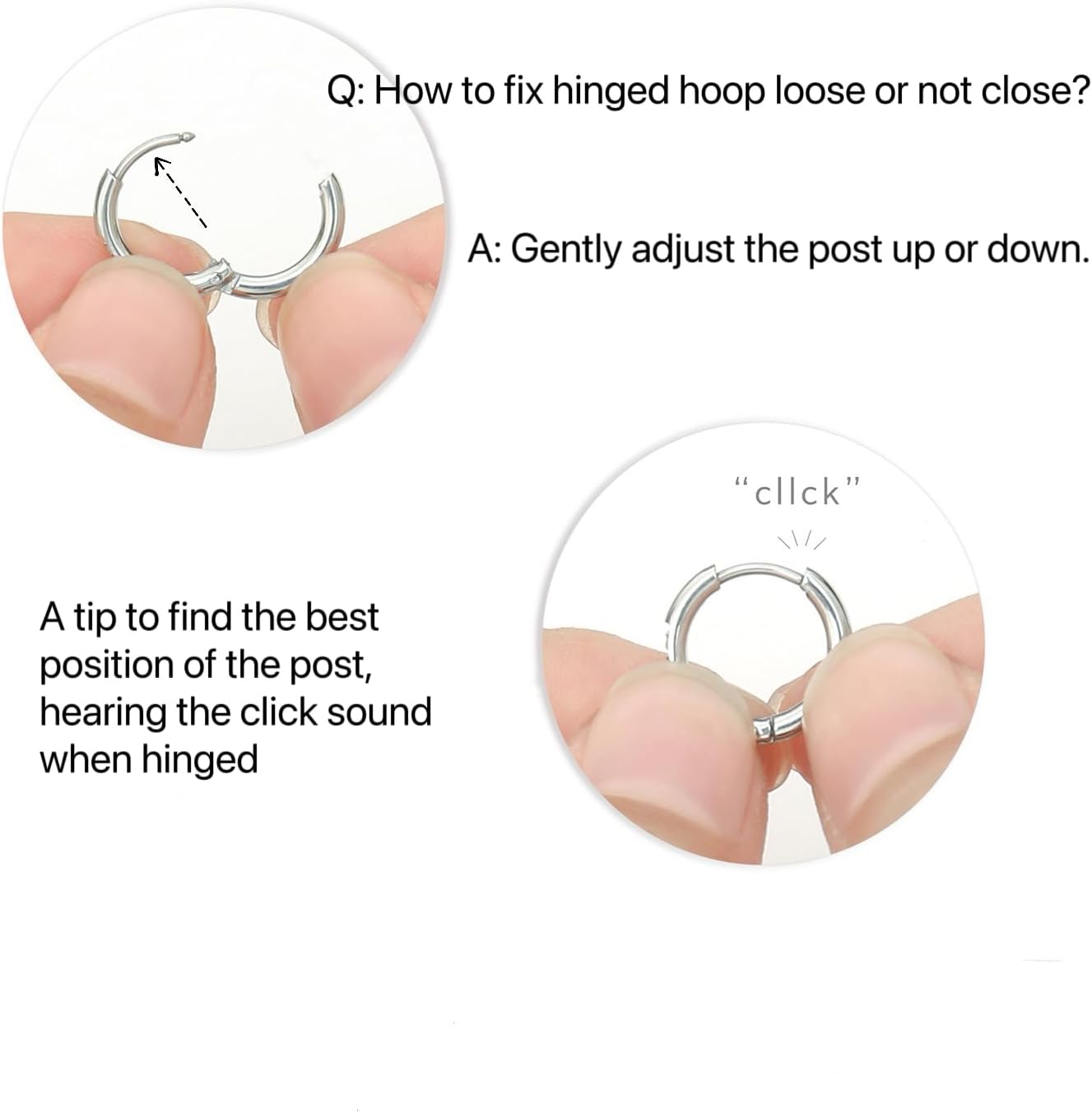 Flower Huggie Earrings For Women Ladies 14K Gold Plated on Solid S925 Sterling Silver Flower Hoop Earrings Dainty Daisy Hypoallergic 6mm or 9mm - Image 8