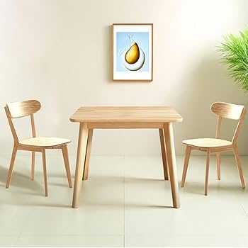 ナチュラルウッド正方形テーブル ダイニングテーブル 84*84（正方形テーブル）|LISCIO（リッショ