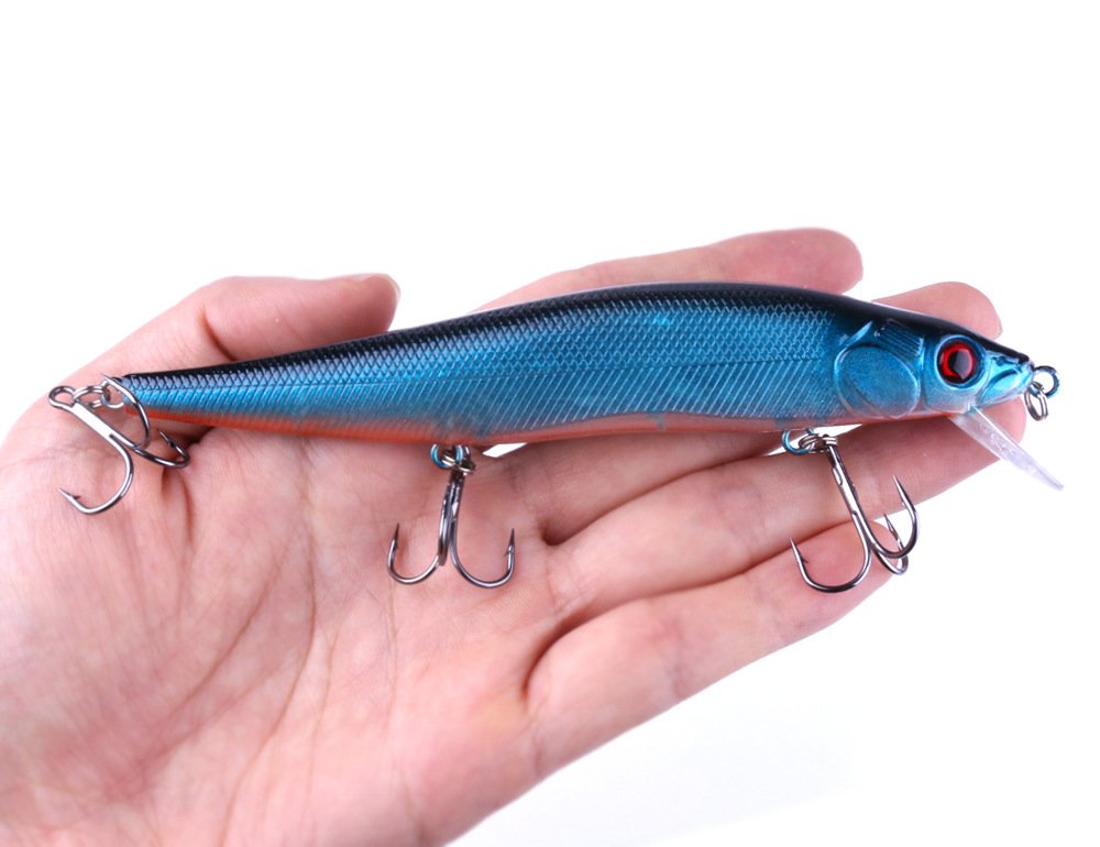 Esche da pesca con popper, esche da pesca topwater, 8 pezzi