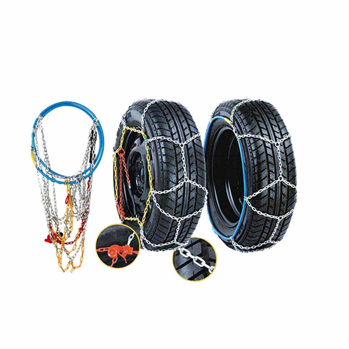 Cadenas de nieve 205/70R14 225/60R14, 180/80R15,185/80R15,195/70R15,195/75R15,205/60R15,205/65R15,215/60R15,225/55R15,175/80R16,175/75R16