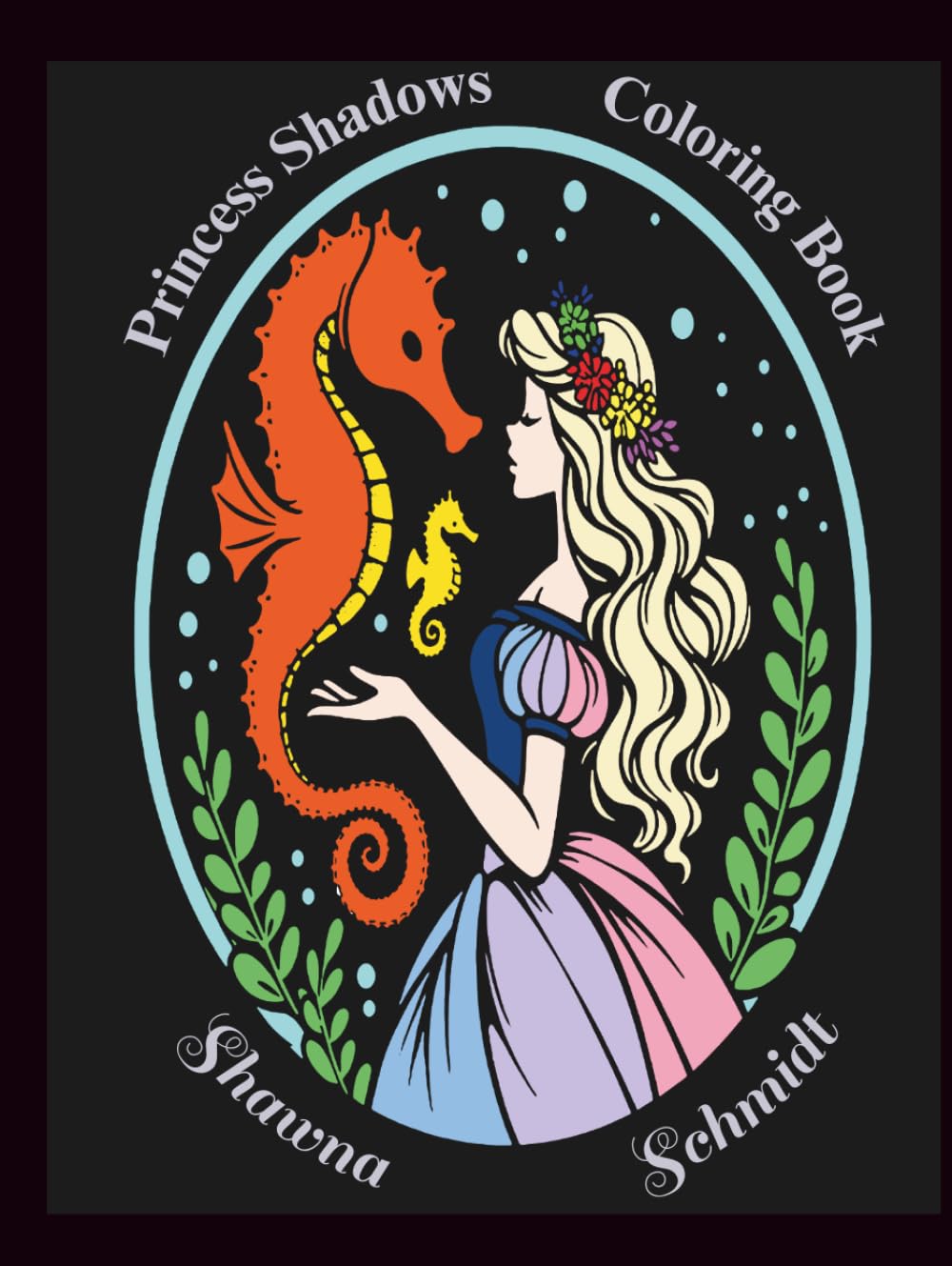 Princess Shadows Coloring Book: A Midnight Magical Coloring Adventure