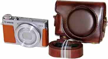 Amazon.co.jp: kinokoo Canon G9 X / G9X mark2 カメラケース PU
