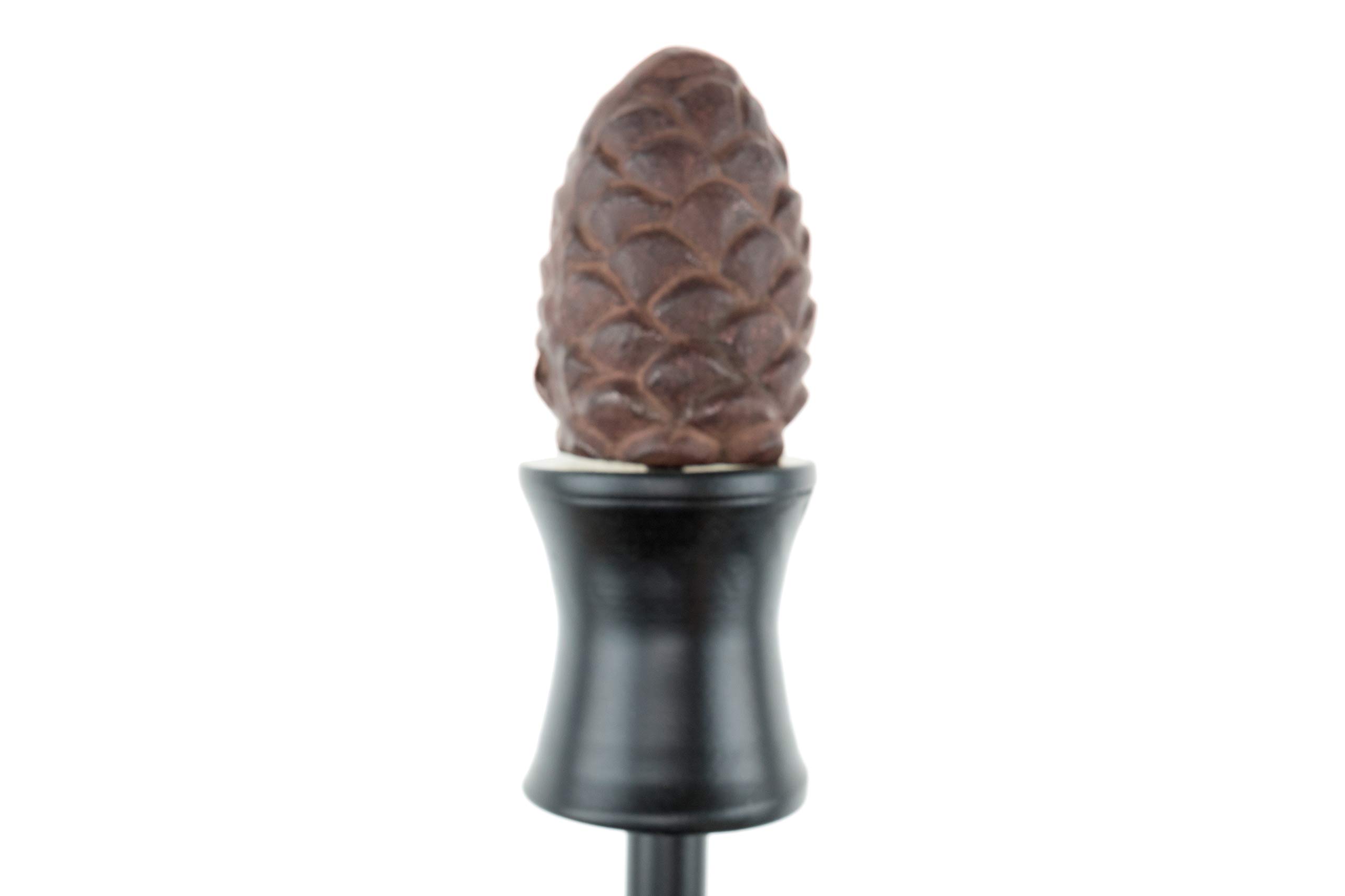 CLEVER GARDEN Heavy Duty Decorative Hose Guide - Pinecone, 1 Pack