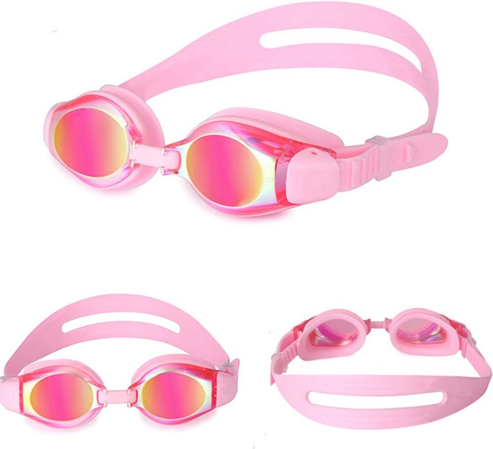 Swim Goggles leak free anti UV lens Anti fog with Ear Plug