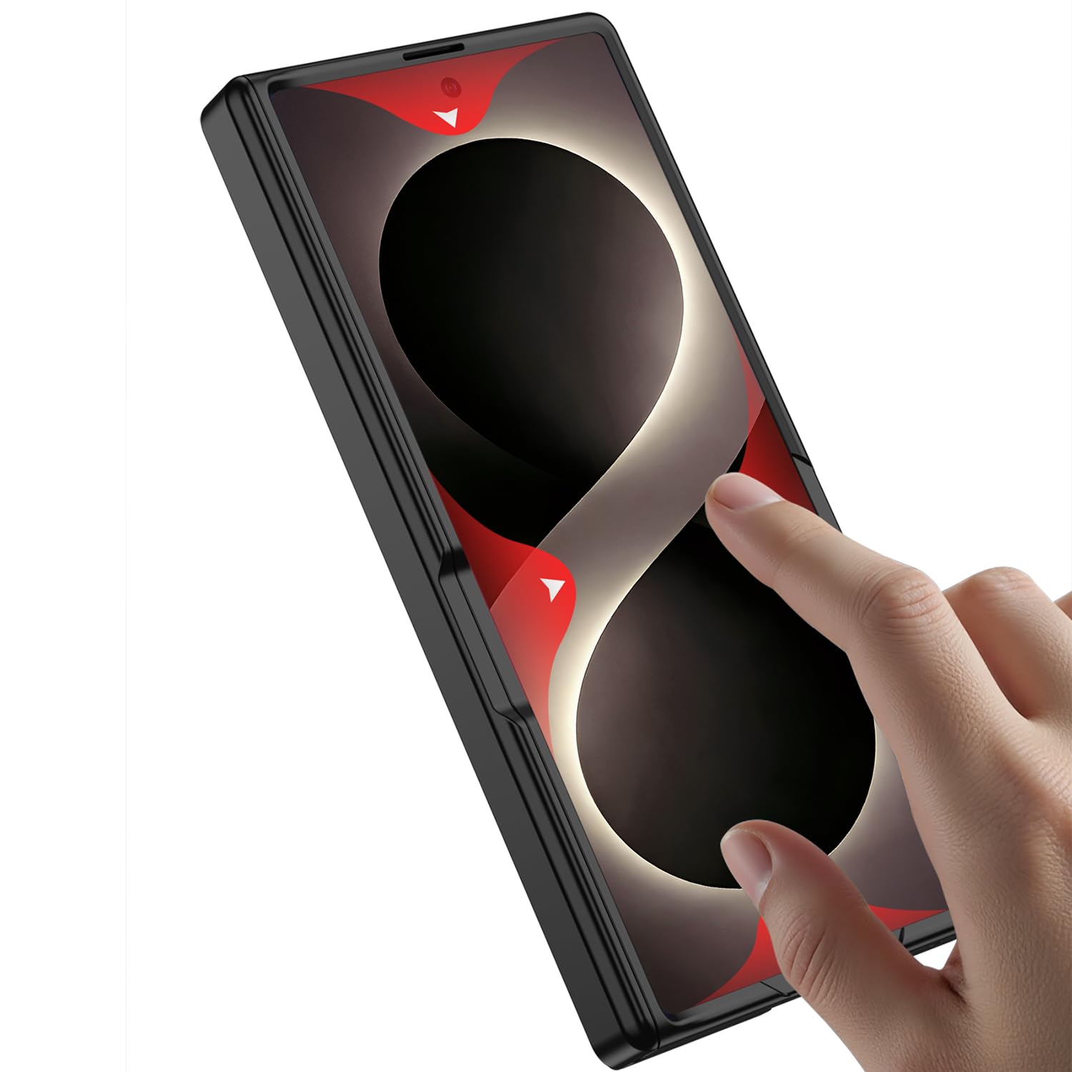 COQUE Etui do Galaxy Z Fold 8 Ultra, powłoka ochronna zintegrowana składana składana powłoka all-inclusive, składane etui na telefon do Samsung Galaxy Z Fold 8 Ultra 5G, złote
