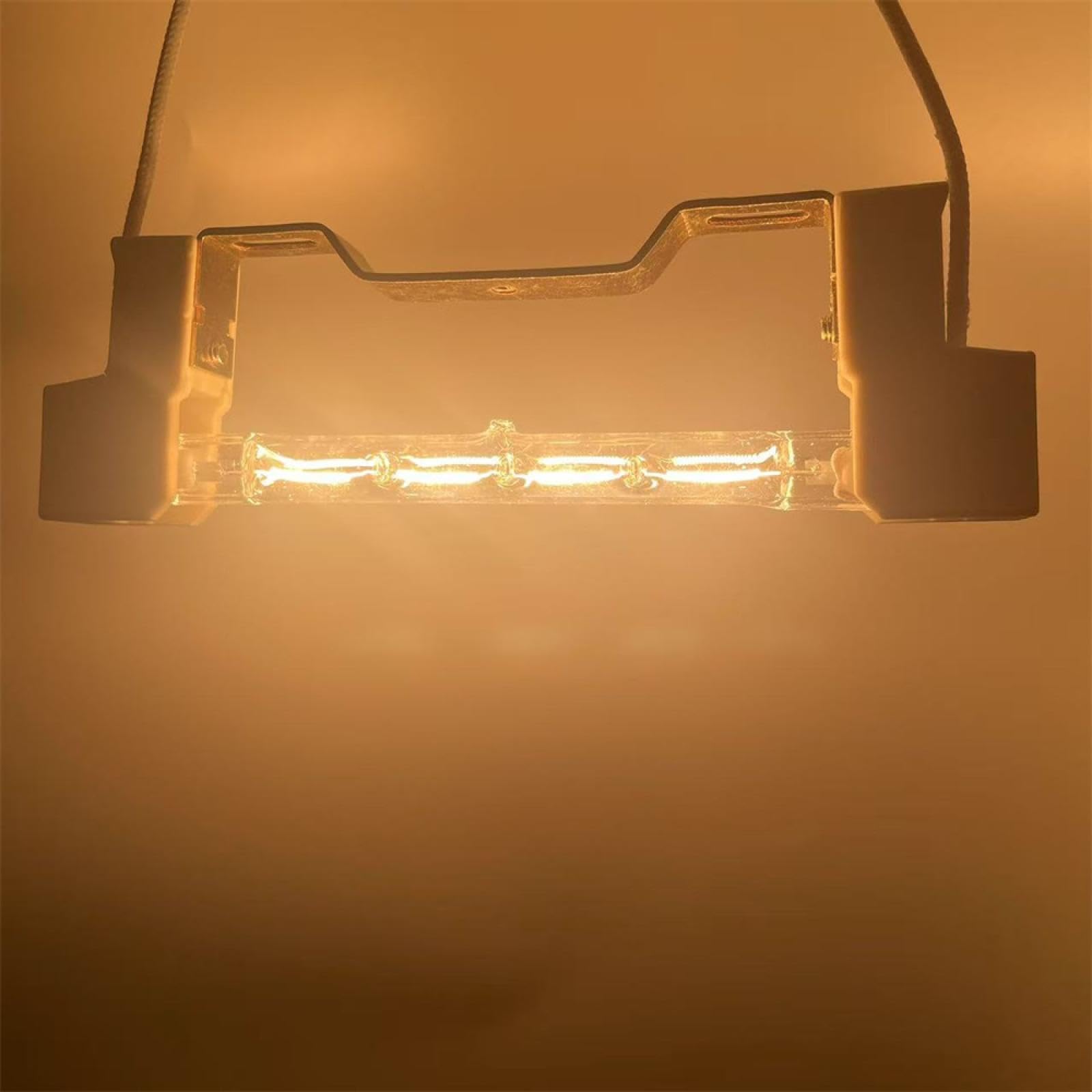 R7S 333mm 2000W 230V Halogen Flutlicht Glühlampen J333 1000W Dimmbar J-Typ doppelseitig gesockelt warmweiß 10PC 1000W