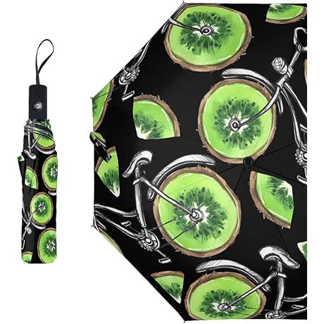 Vivid Bike Umbrella for Comfortable Bicycle Rides