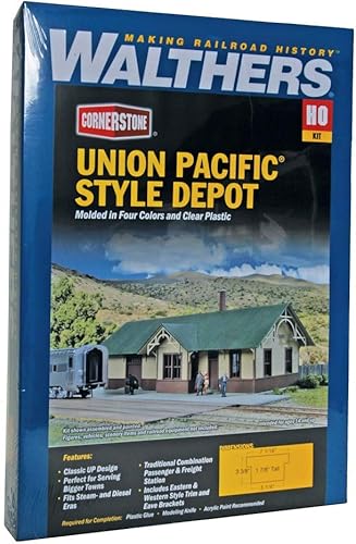 Miniatura 12 de Walthers Cornerstone Pella Depot 933-4054 HO - Kit de estructura