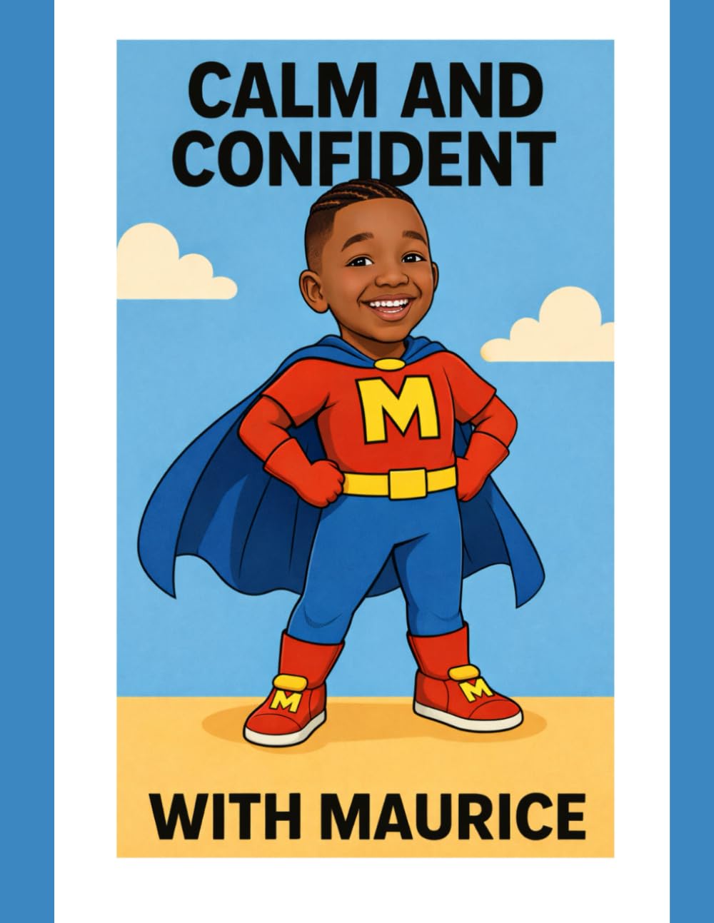 Calm and Confident with Maurice: A Gentle Coloring and Activity Book About Feelings, Kindness, and Being Yourself