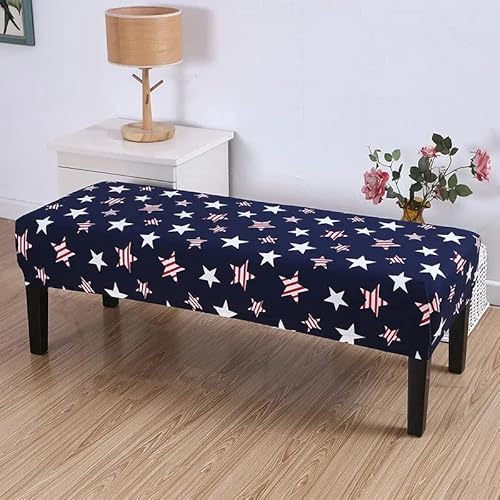 Funda De Banco De Piano Protector De Banco Elástico, Funda Para Banco De Comedor, Lavable, Protector De Asiento De Banco Para Sala De Estar, Cocina, Dormitorio ( Color : #6 , Size : 97-110cm/39-43in ) Cover