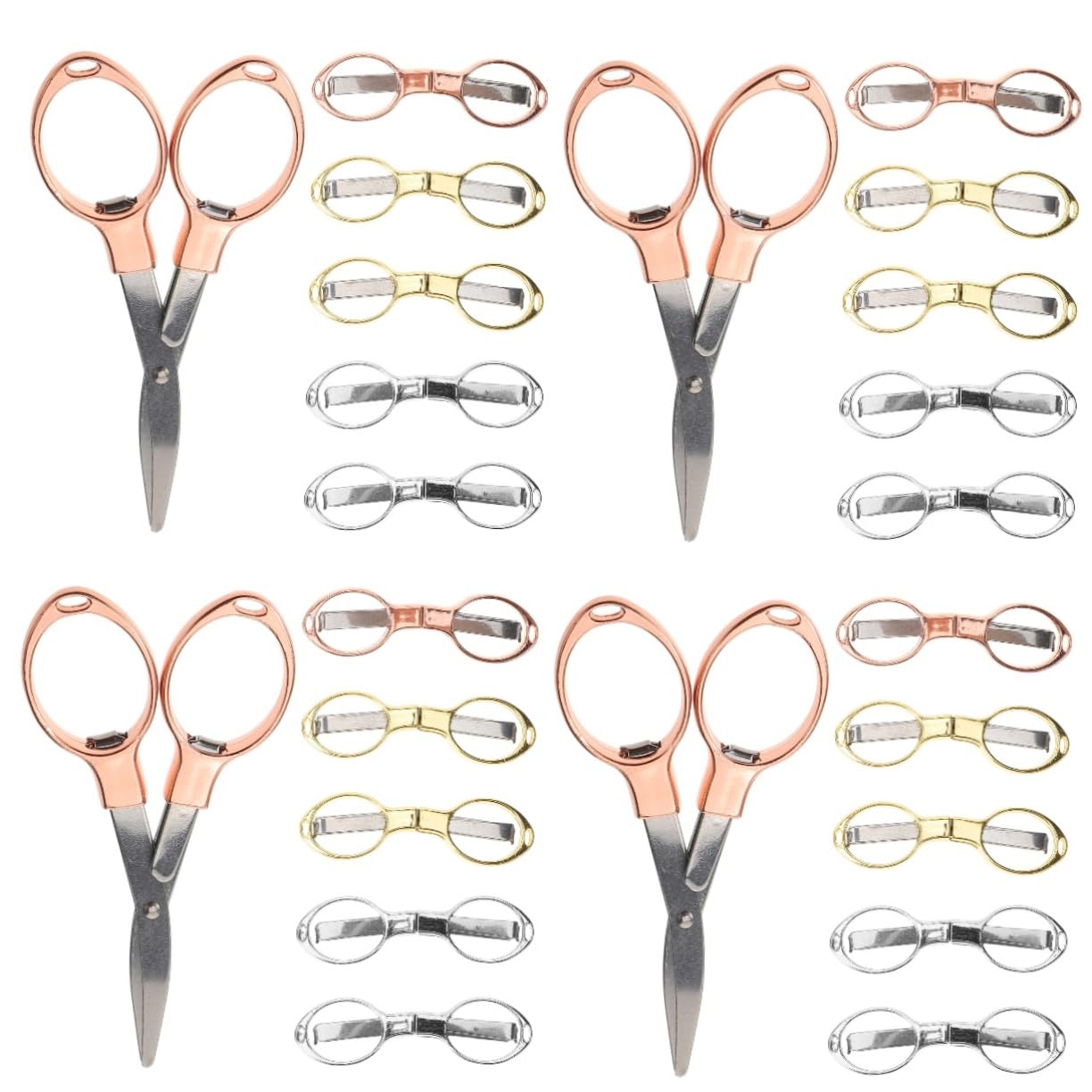 Ciseaux de voyage portables NUOBESTY légers pour couture nomade et activités créatives