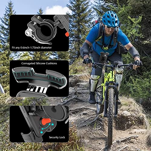 Bike Phone Holder Mount, [Super Stable Metal] Motorcycle