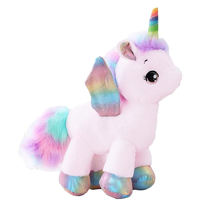 Buy Unicorn Stuffed Animals Plush Doll, Oternal Rainbow Stuffed Animal