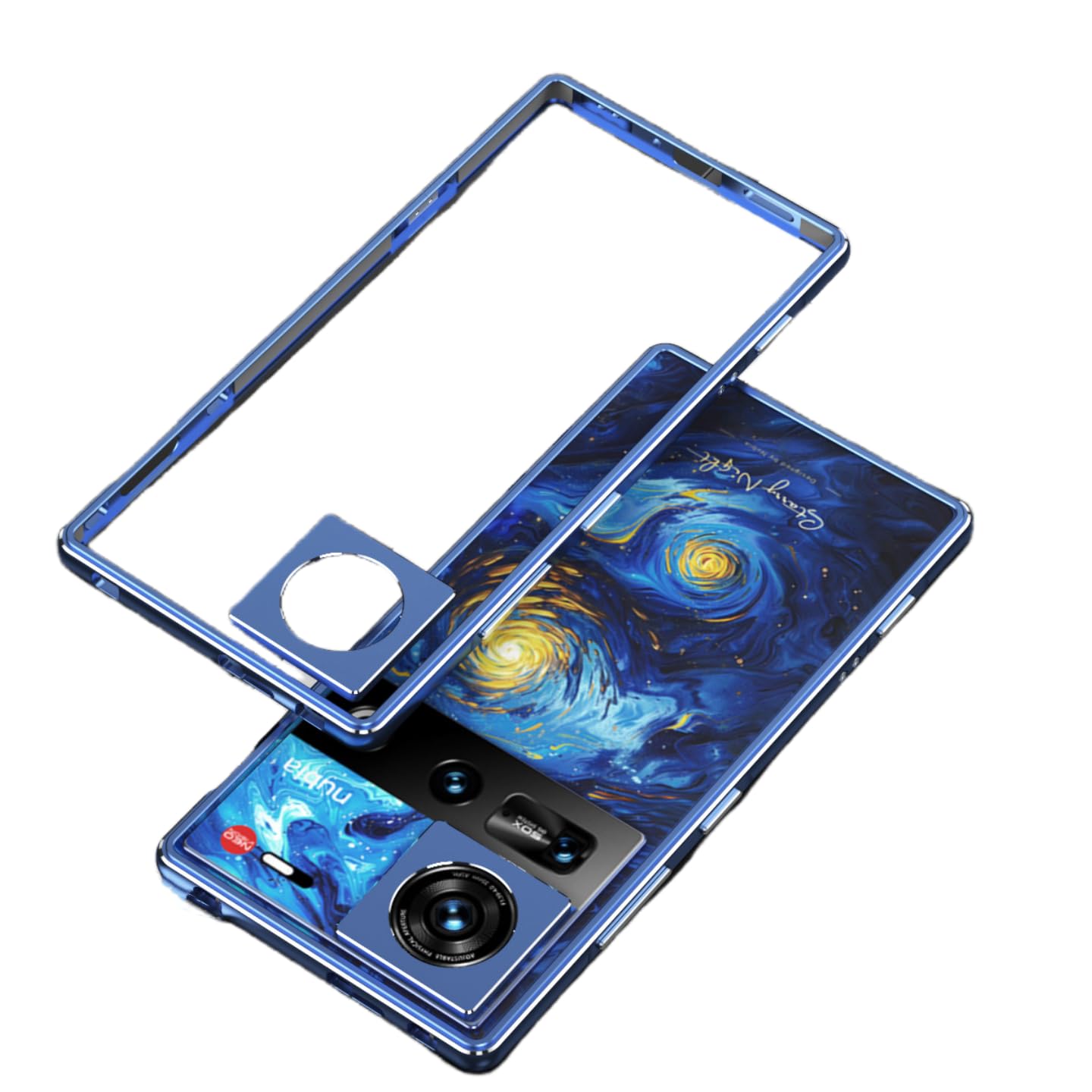 Amazon.co.jp: nubia Z70 Ultra向けバンパー ケース 衝撃吸収