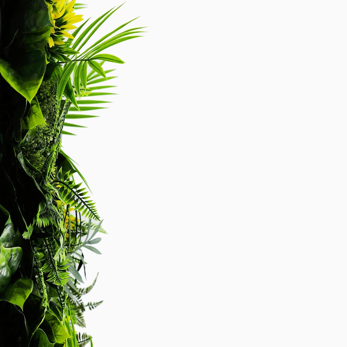 SYNTHAIETIK Lot de 5 Murs Artificiels Modèle Exotik Le Mur Artificiel Exotik est pensé pour reproduire Une végétation Tropicale luxuriante (1M x 1M, 5, Unité)