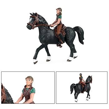 Amazon.com: RCOMG Horse Toys Playset with Cowboy, Western