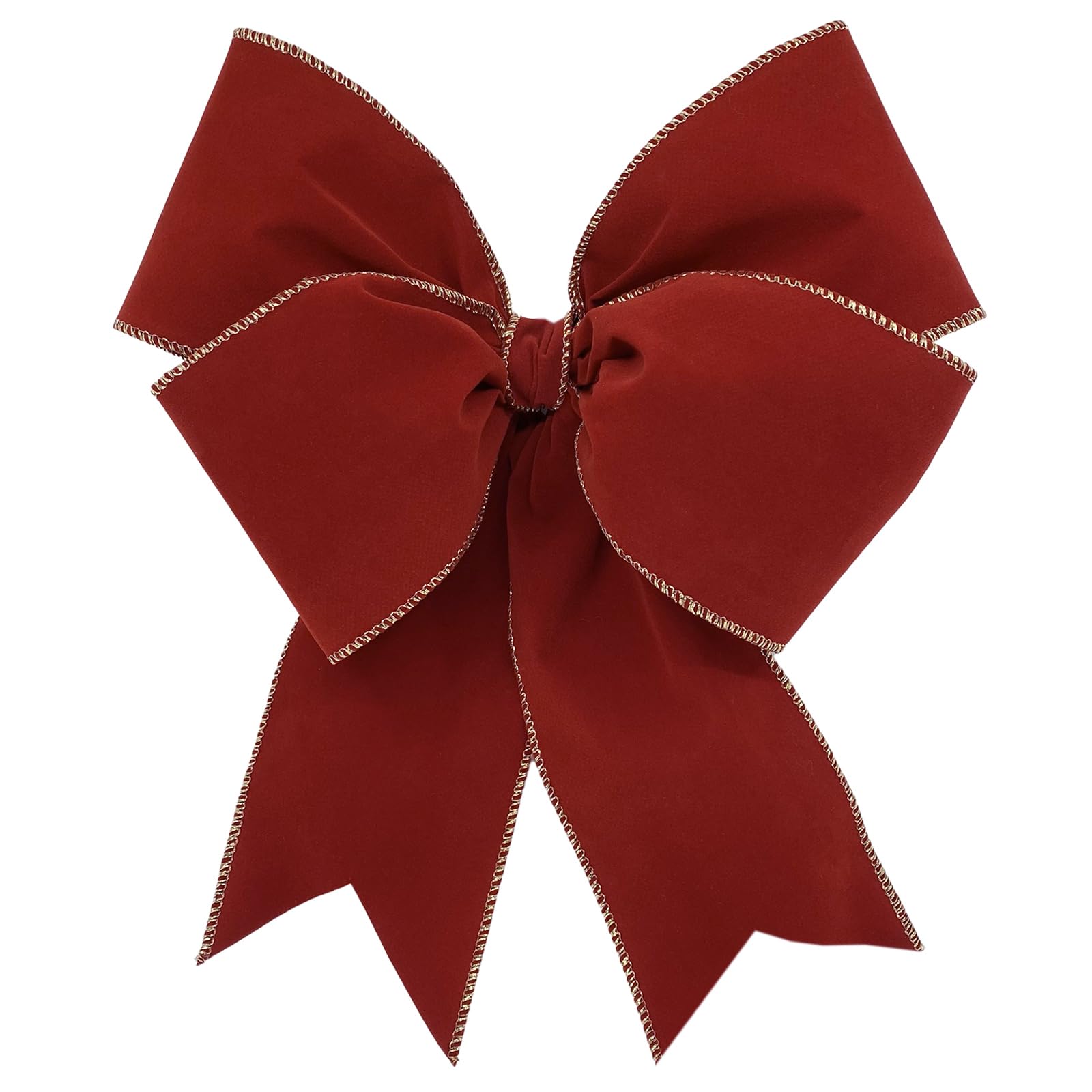 Morex Ribbon Flokowana aksamitna wstążka przewodowa, 10 cm na 50 metrów, jagodowa czerwień