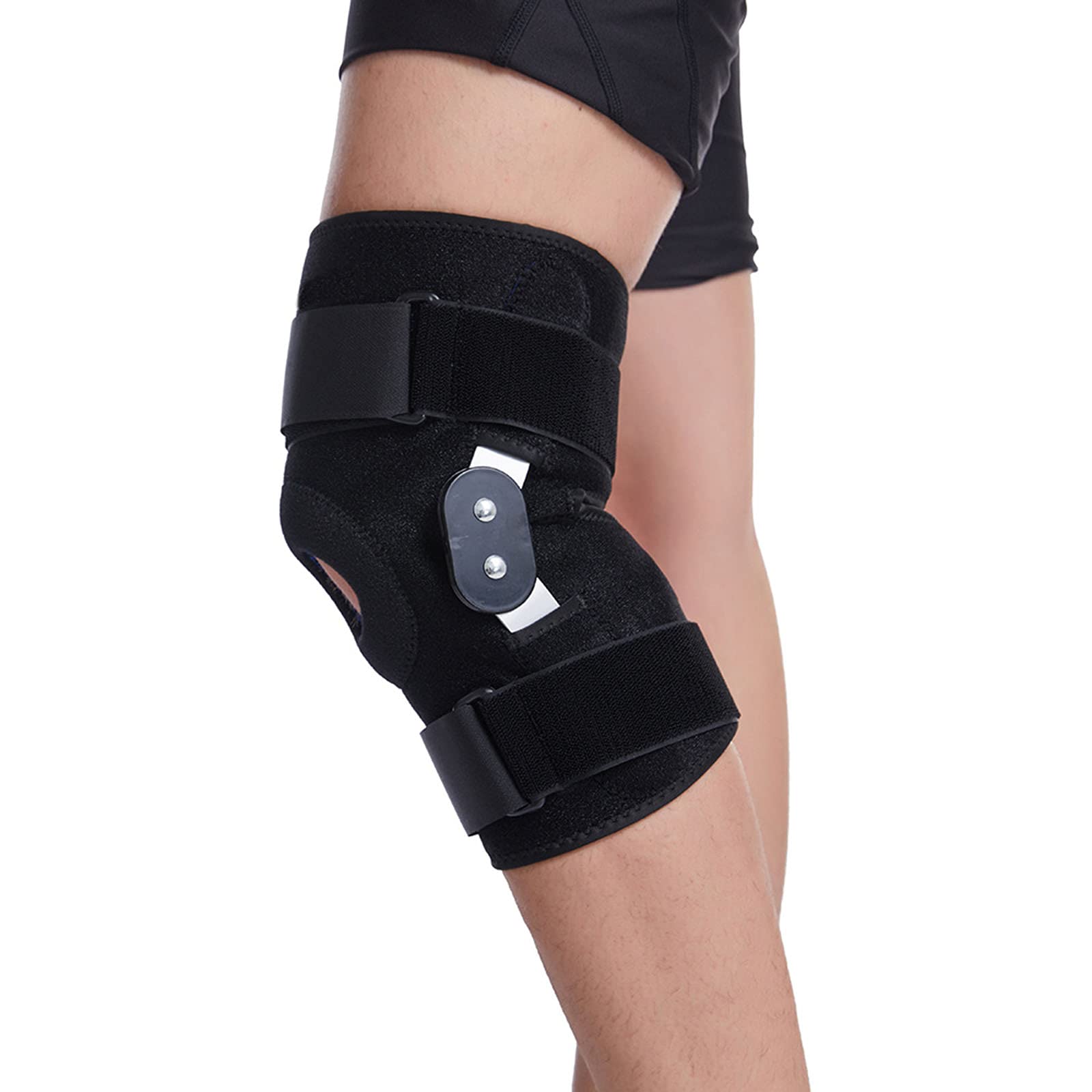 Tutore di Supporto per Ginocchio, Tutore di Supporto per Ginocchio A Compressione Regolabile per Uomini E Donne, Stabilizzatori per Ginocchio per Lesioni al Menisco, Dolore al Gin,for Men