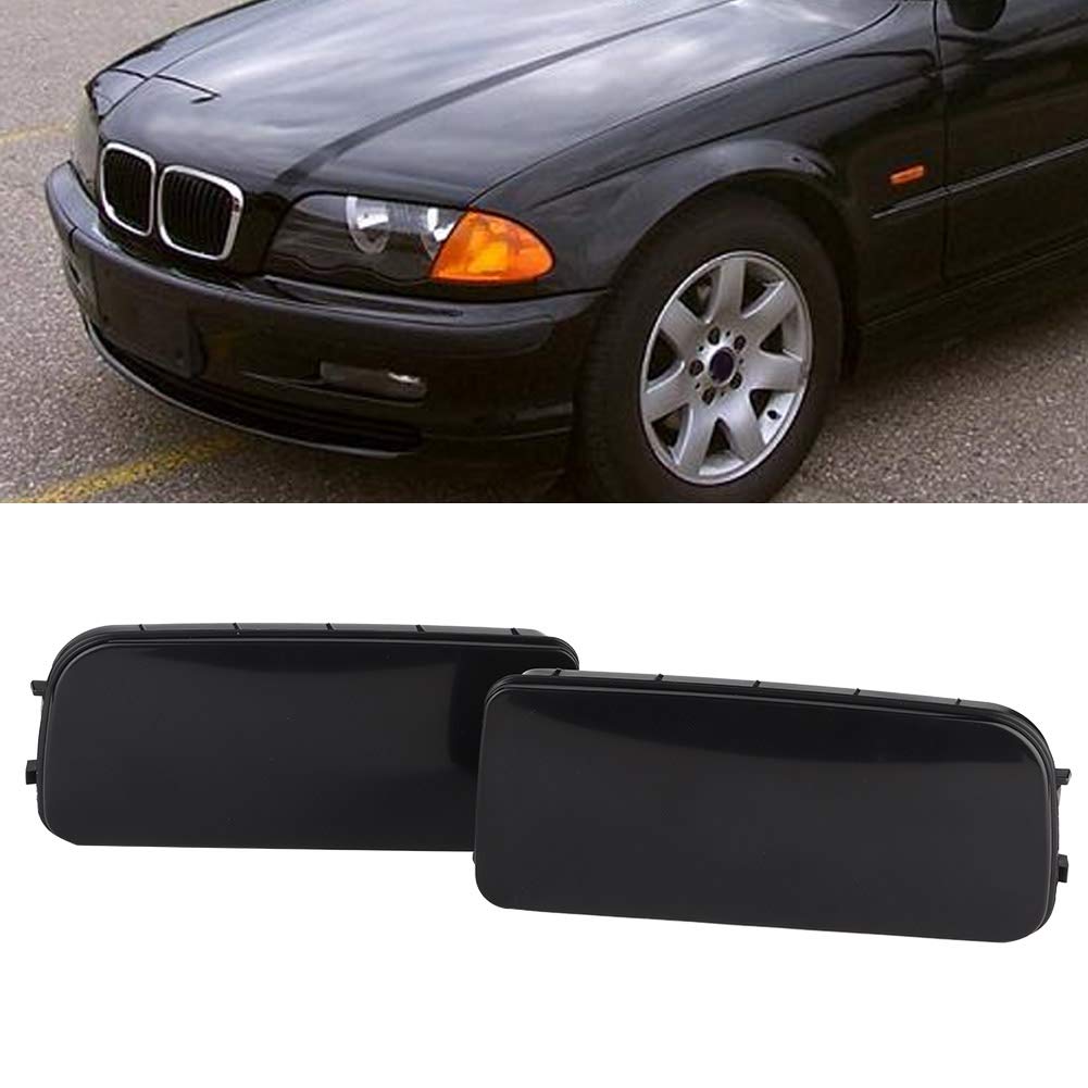 Copertura fendinebbia anteriore in ABS Yctze, cornice decorativa sostituzione per fendinebbia sostituzione per auto sostituzione per E30 E36 E46 318323325 (lato sinistro)(Pair) per e36 nebelscheinwerf